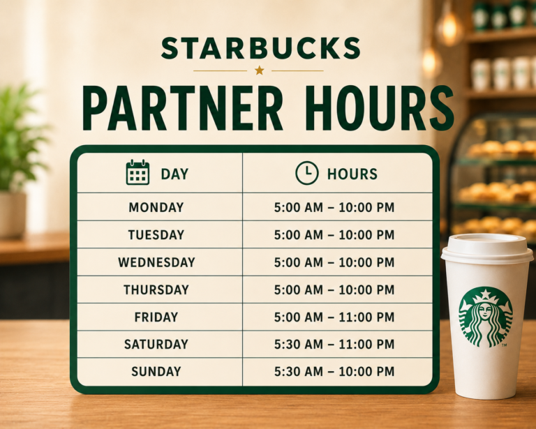 Starbucks Partner Hours 3 Starbucks Partner Hours